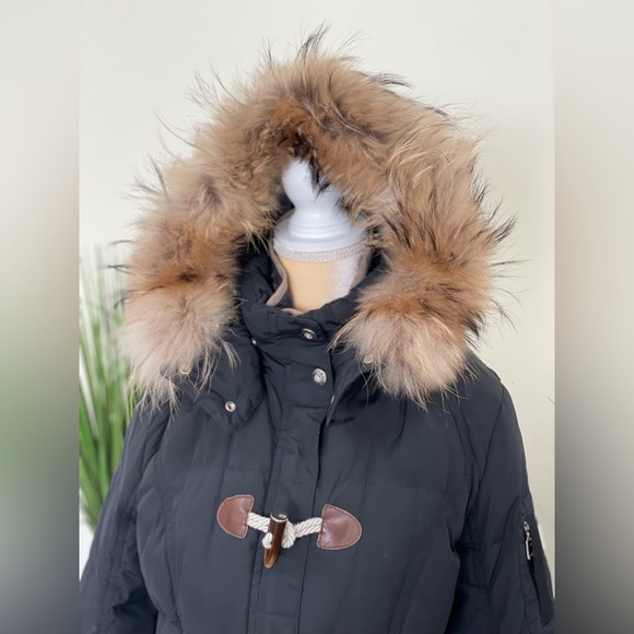 SOLD!!!Bogner Down Ski Fur Trim Jacket 10 / 40 - Picture 2 of 13